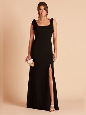 Birdy Grey Alex Dress in Black Crepe